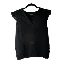 Express Women’s Blouse Black Shirt Small